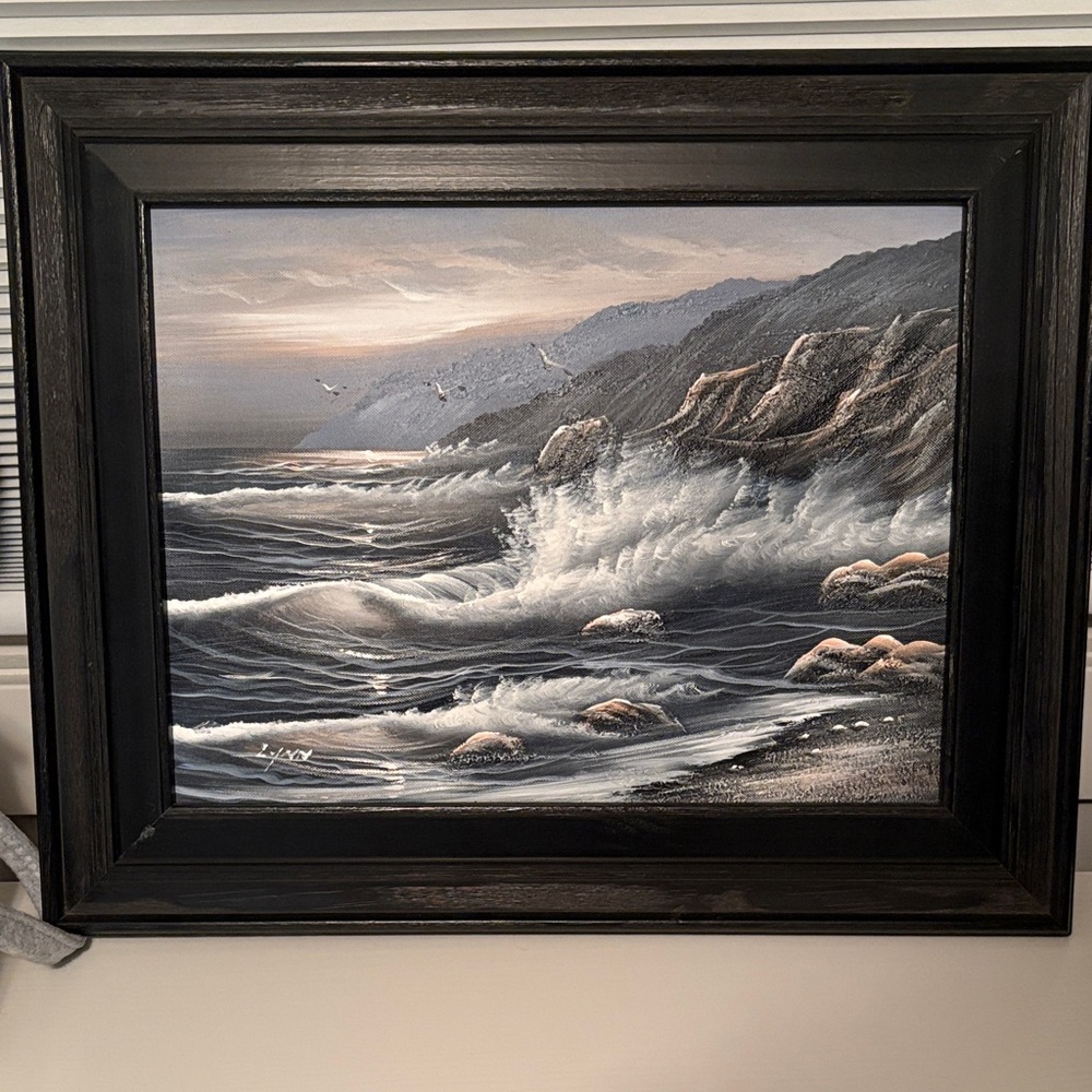 Seascape Framed Art Print
